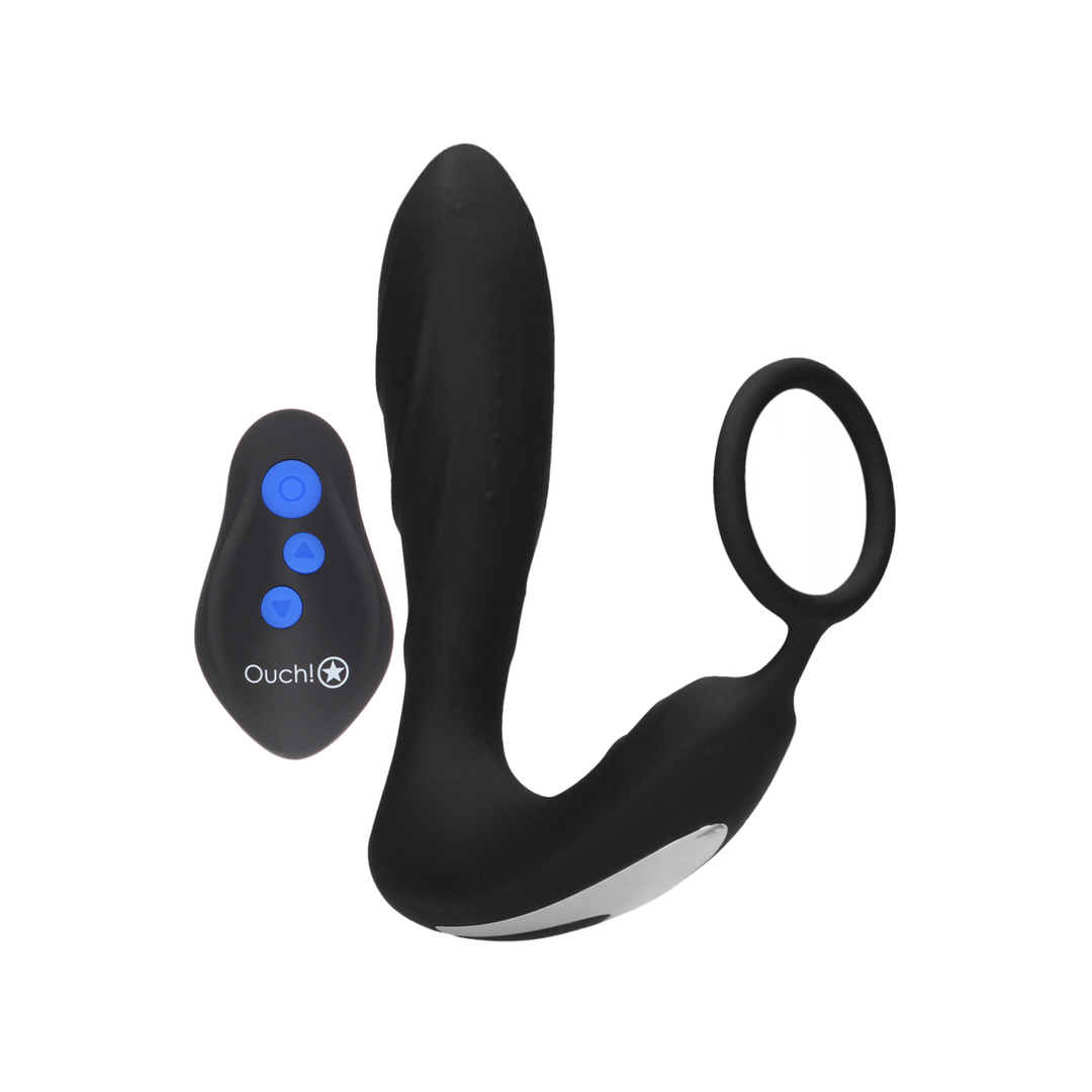 E-stim Vibrant Plug Anal Cockring