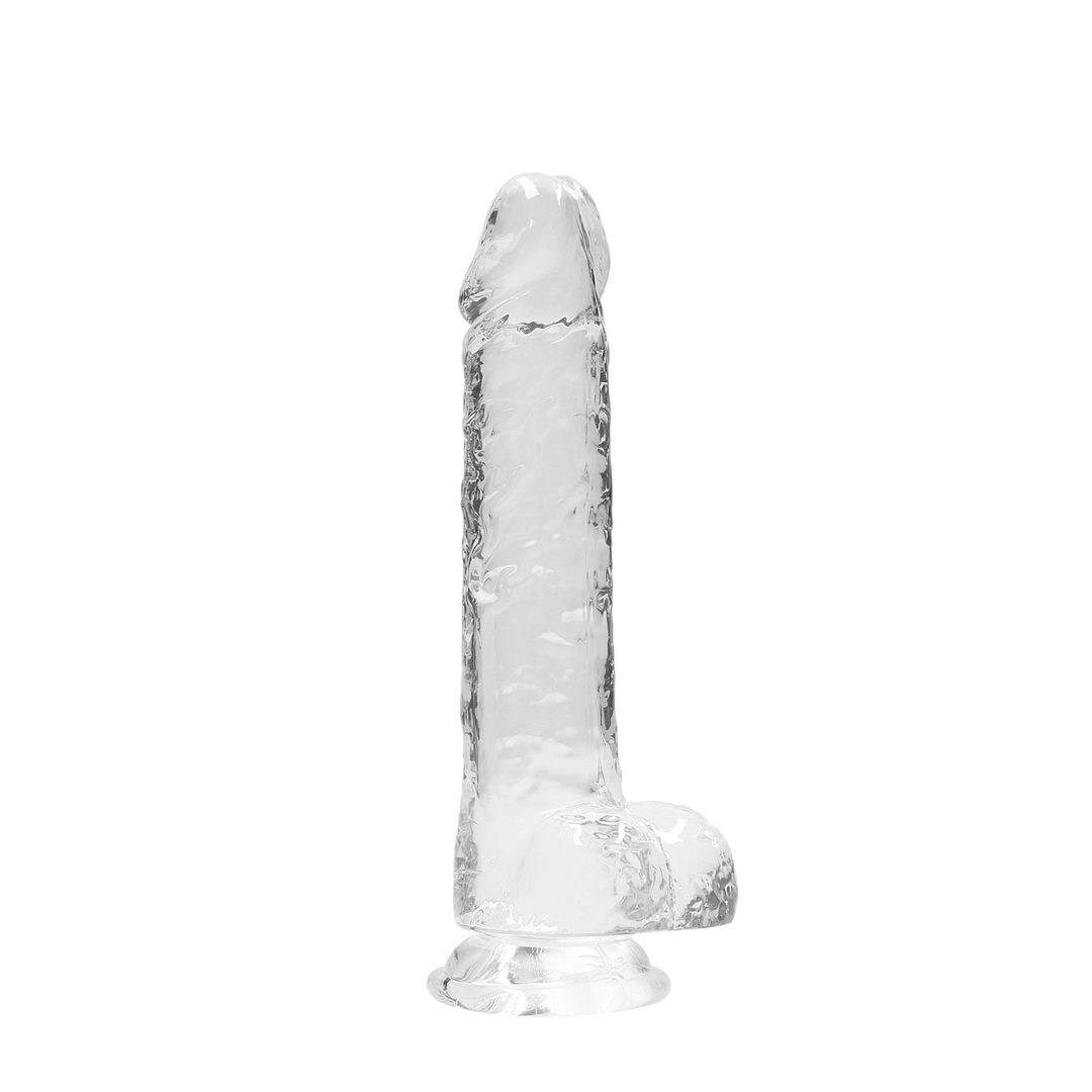 Dildo réaliste avec testicules - 8 / 21 cm