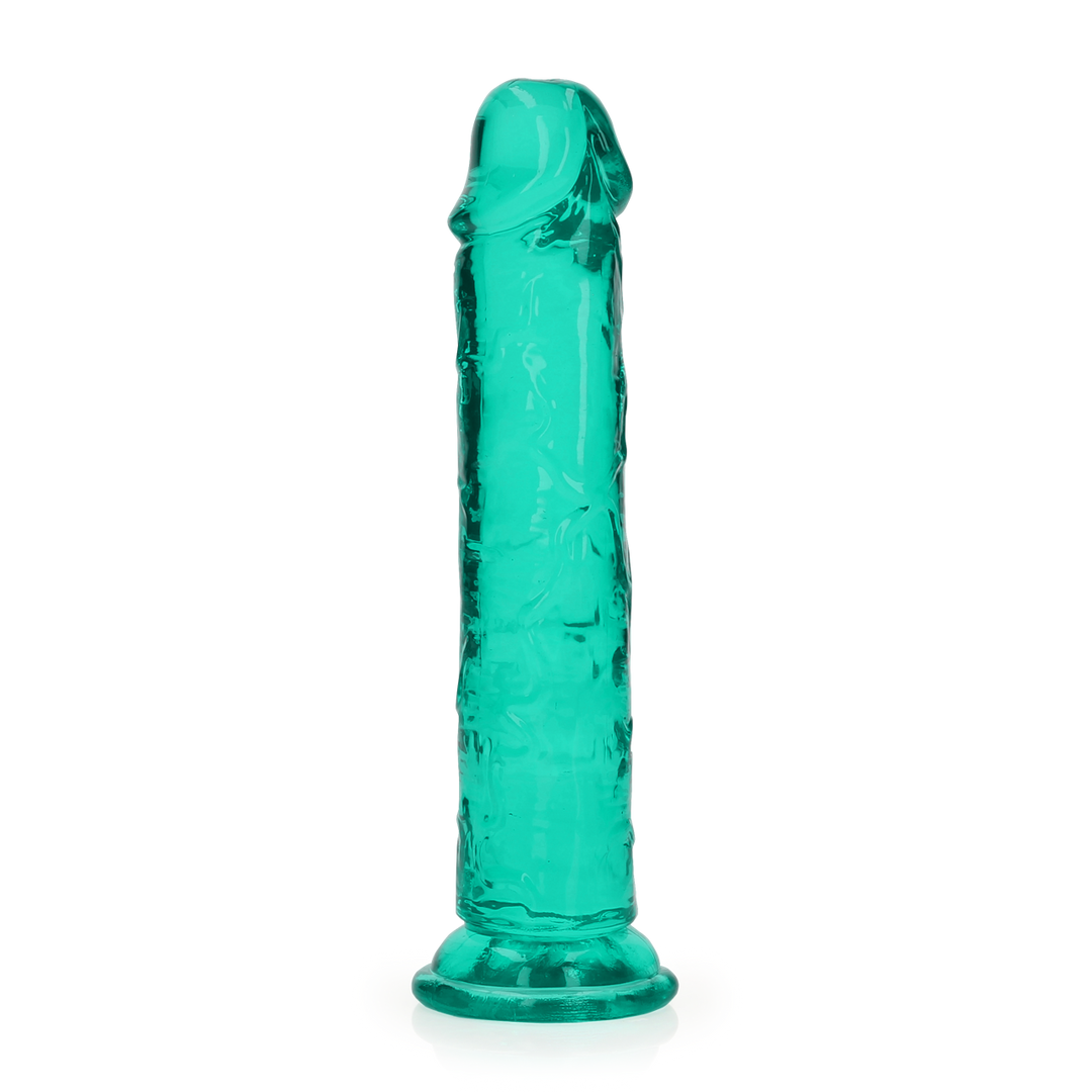 Dildo réaliste droit avec ventouse - 7'' / 18
