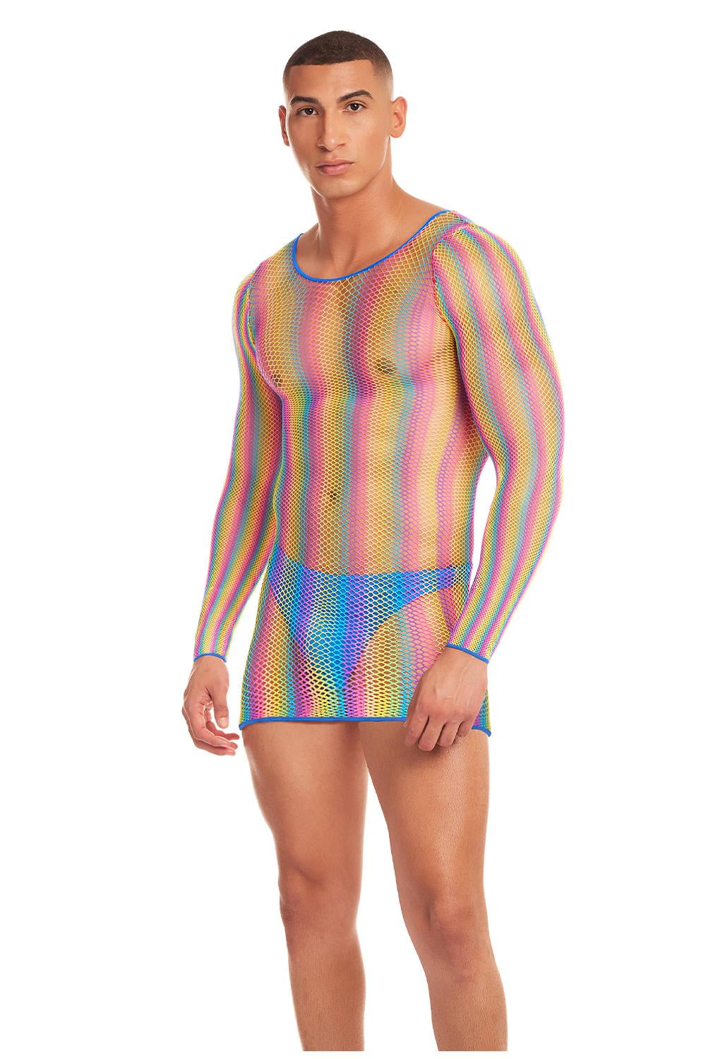 RAINBOW PARTY PRIDE DRIP 2 PCS SET RAINBOW, L/XL