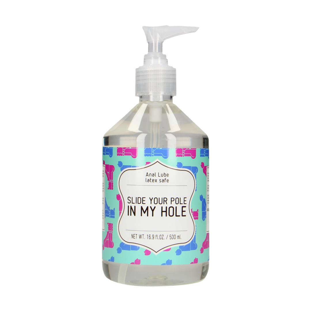 Glissez votre bâton dans mon trou - Lubrifiant à base d'eau - 17 fl oz / 500 ml