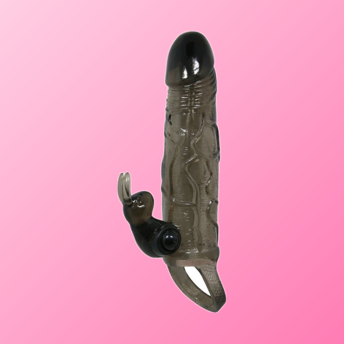 Baile – Couvre-pénis brave man avec lapin noir 16.5 cm