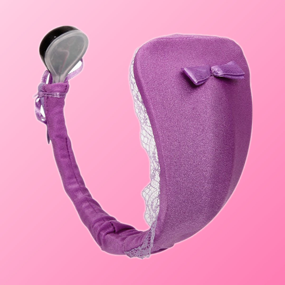 Baile – String avec vibrateur avec télécommande lilas