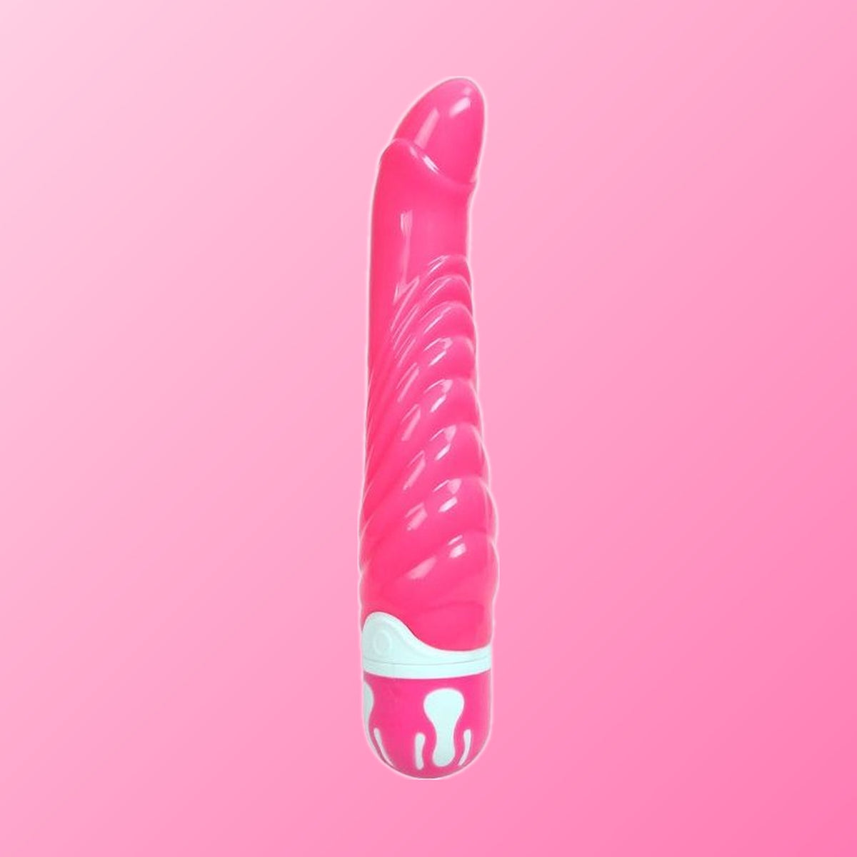 Baile – Vibromasseur réaliste point G rose, 21,8 cm