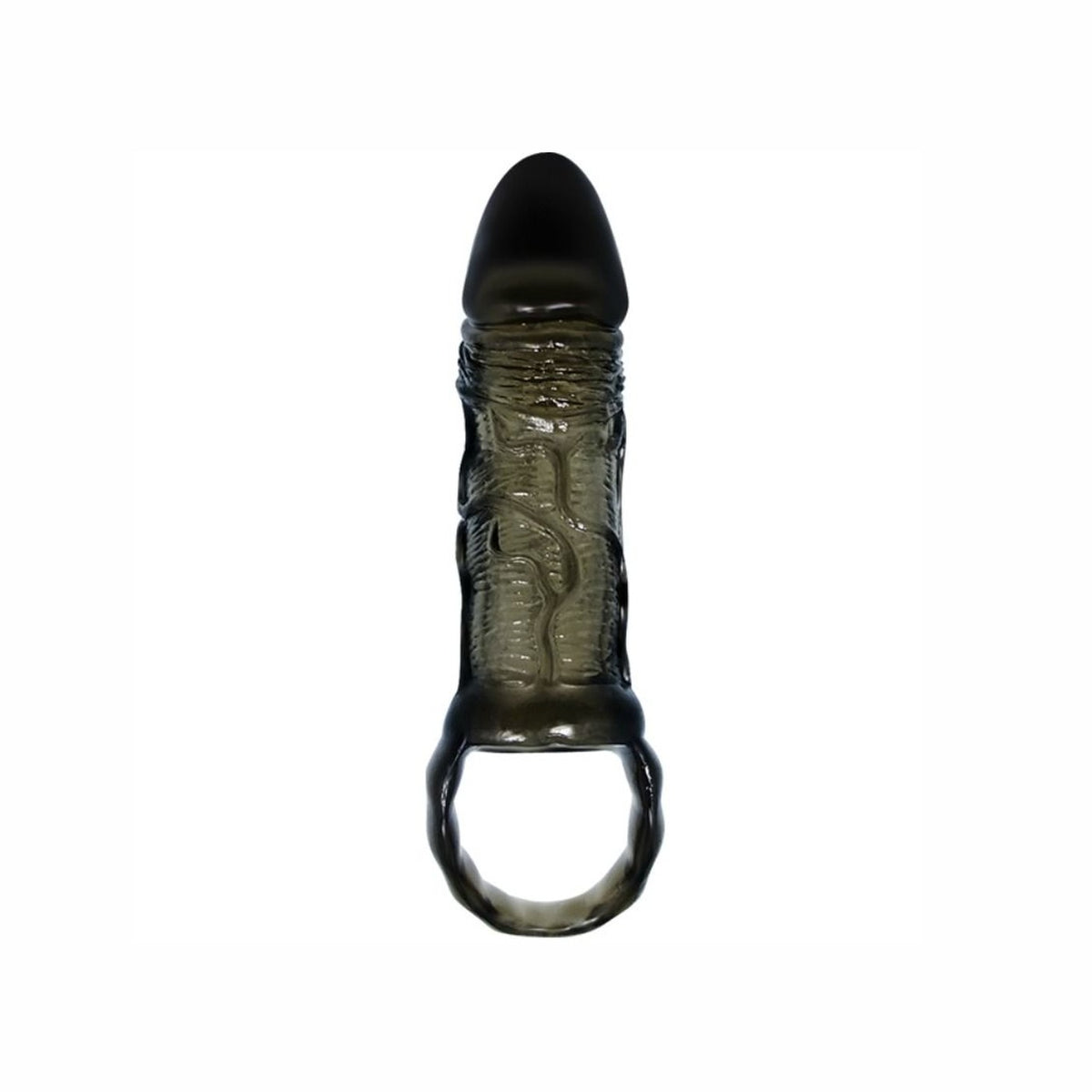 BAILE - FUNDA EXTENSORA PENE MET BAND PARA TESTICULOS NEGRO 13,5 CM