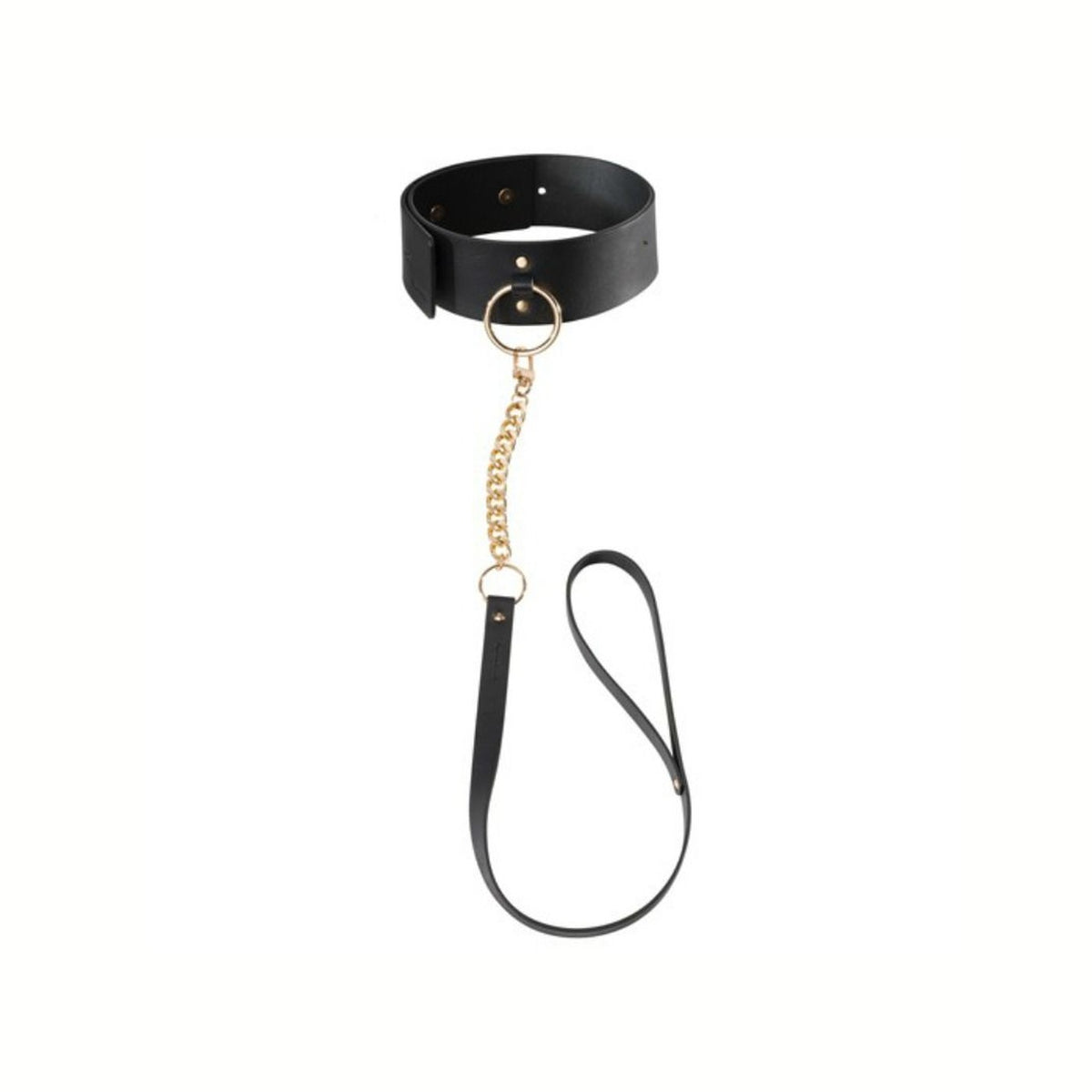 INDISCRET JEWELRY MAZE - COLLAR WITH CORREA NEGRO