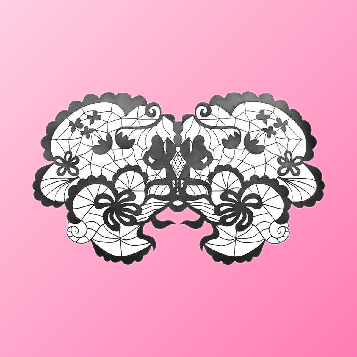 Bijoux Indiscrets – Masque Anna, masque en vinyle réutilisable