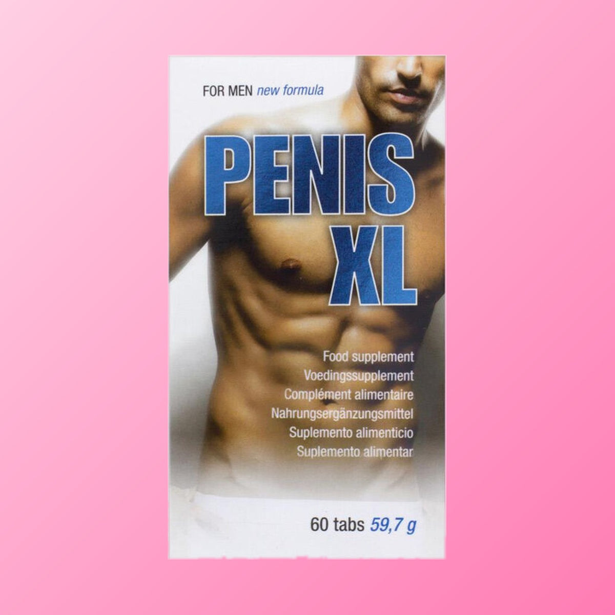 Capsules stimulantes érection Penis XL West - 60 pièces