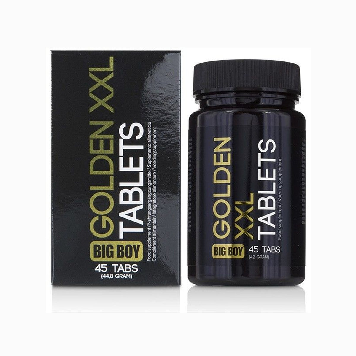 Comprimés XXL Big Boy Golden - 45 pièces