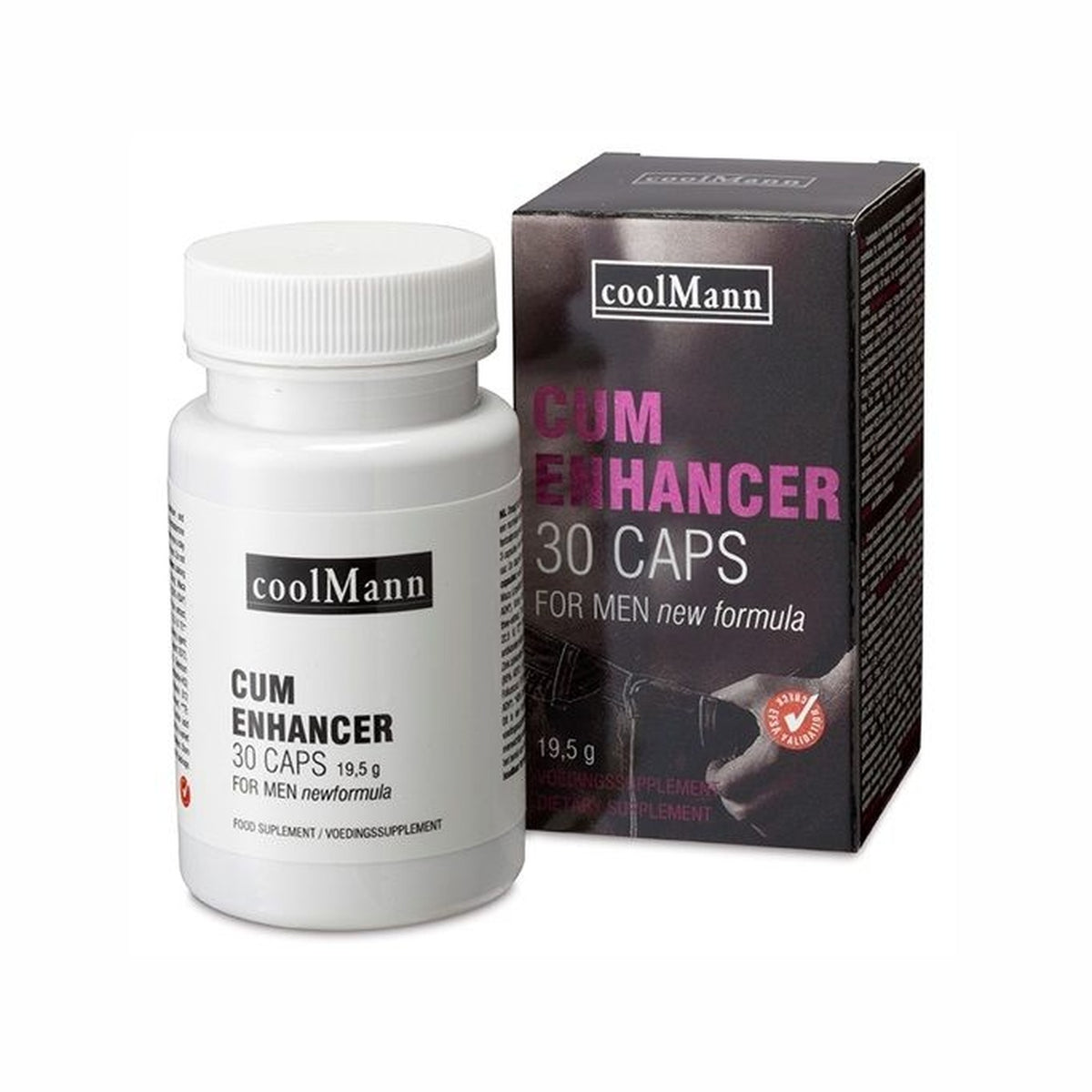 Capsules booster de sperme Coolmann - 30 pièces