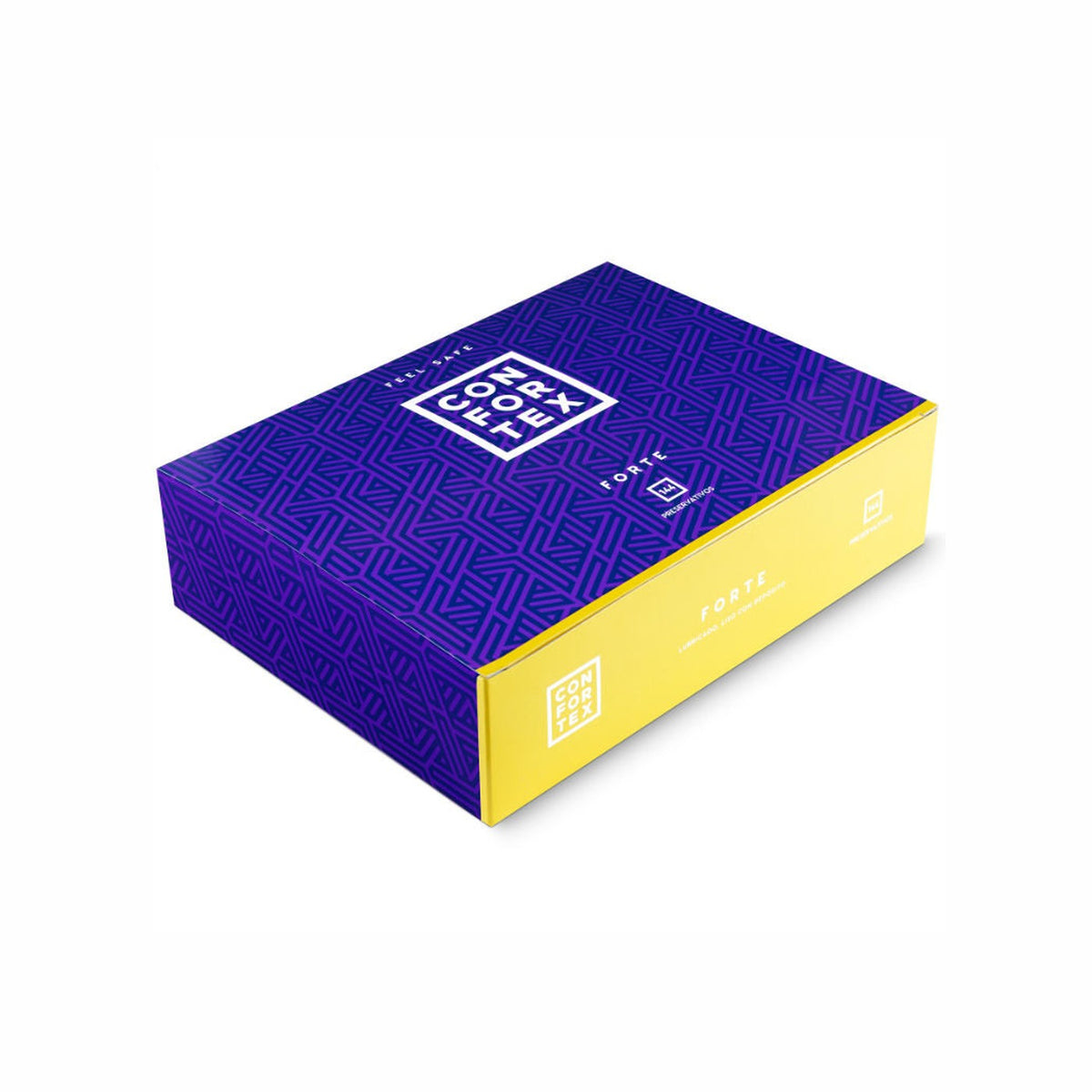 Confortex – Préservatifs Nature Forte, boîte de 144