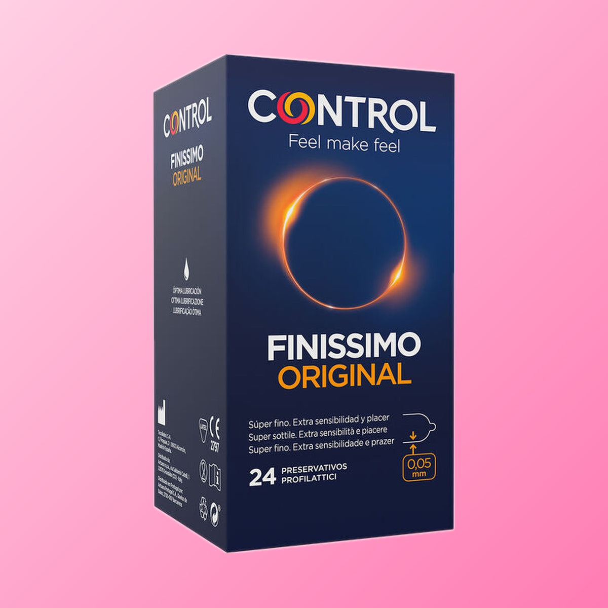 Control – Finissimo, préservatifs ultra-fins (boîte de 24)