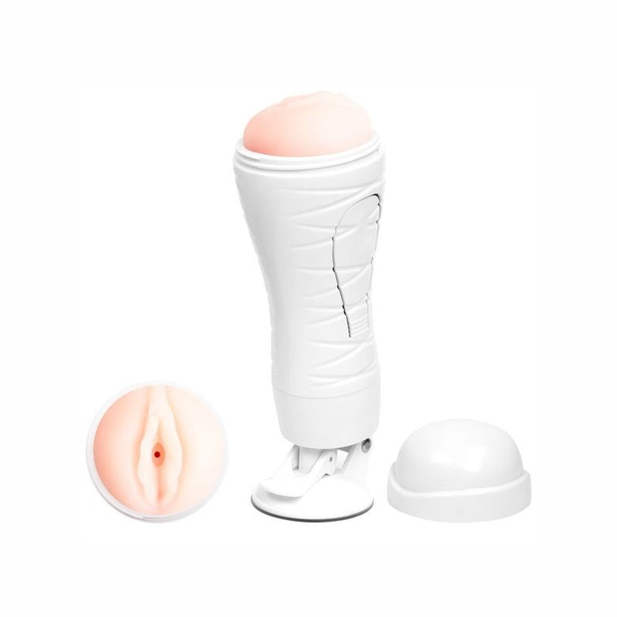 Crazy Bull – Flora White, masturbateur vagin rechargeable
