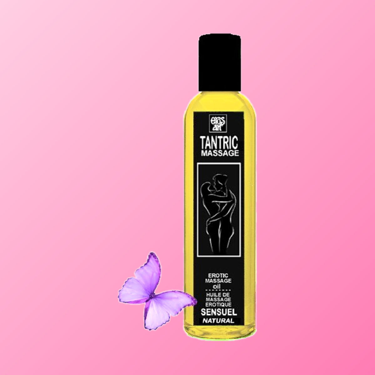 Eros-Art – Huile de massage tantrique naturelle et aphrodisiaque neutre 30 ml