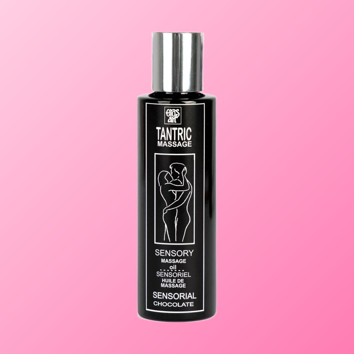 Eros-Art – Huile de massage tantrique naturelle et aphrodisiaque au chocolat 100 ml