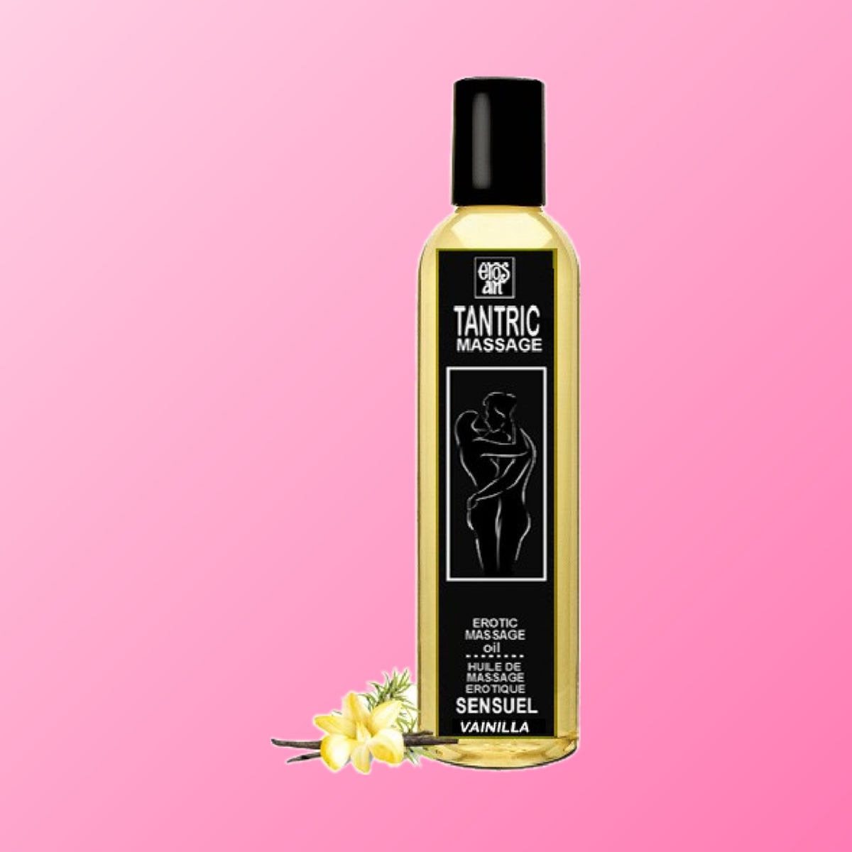 Eros-Art – Huile de massage tantrique naturelle et vanille aphrodisiaque 30 ml