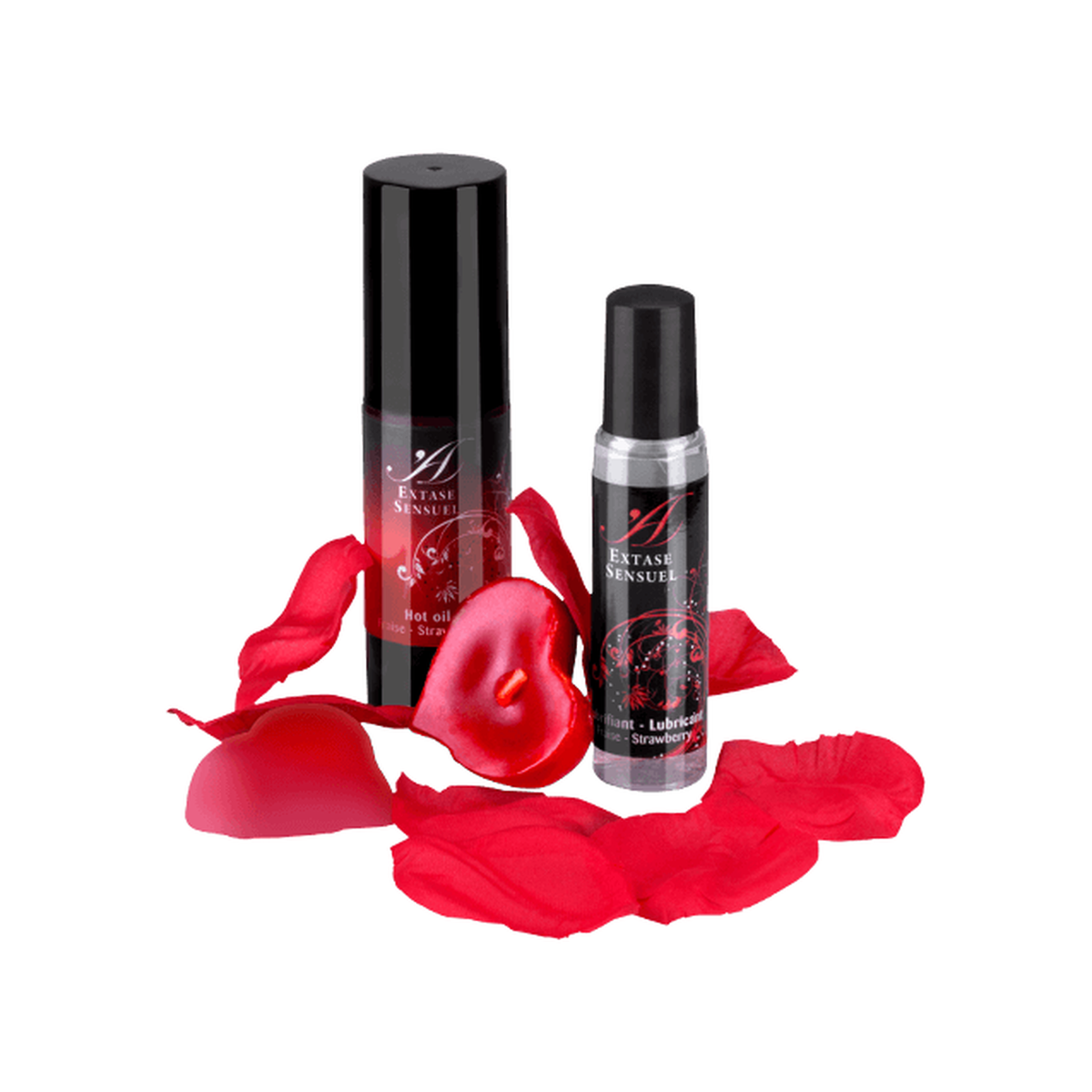 Extase Sensual – Coffret Tentation Rouge, kit sensuel complet