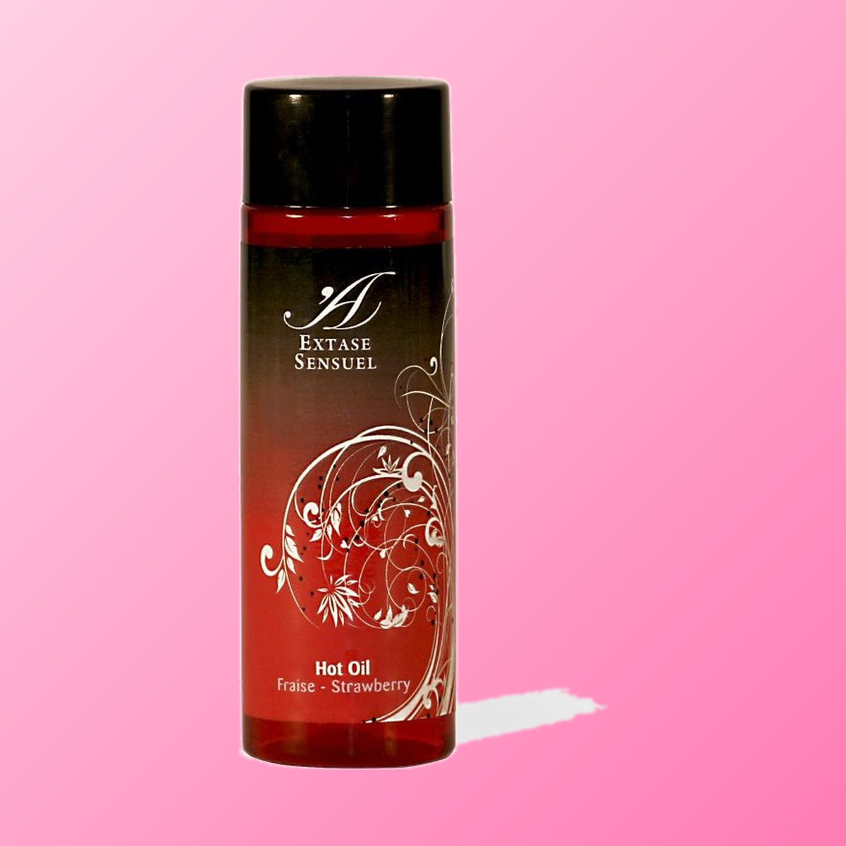 Extase Sensual – Huile de massage chauffante fraise 100 ml