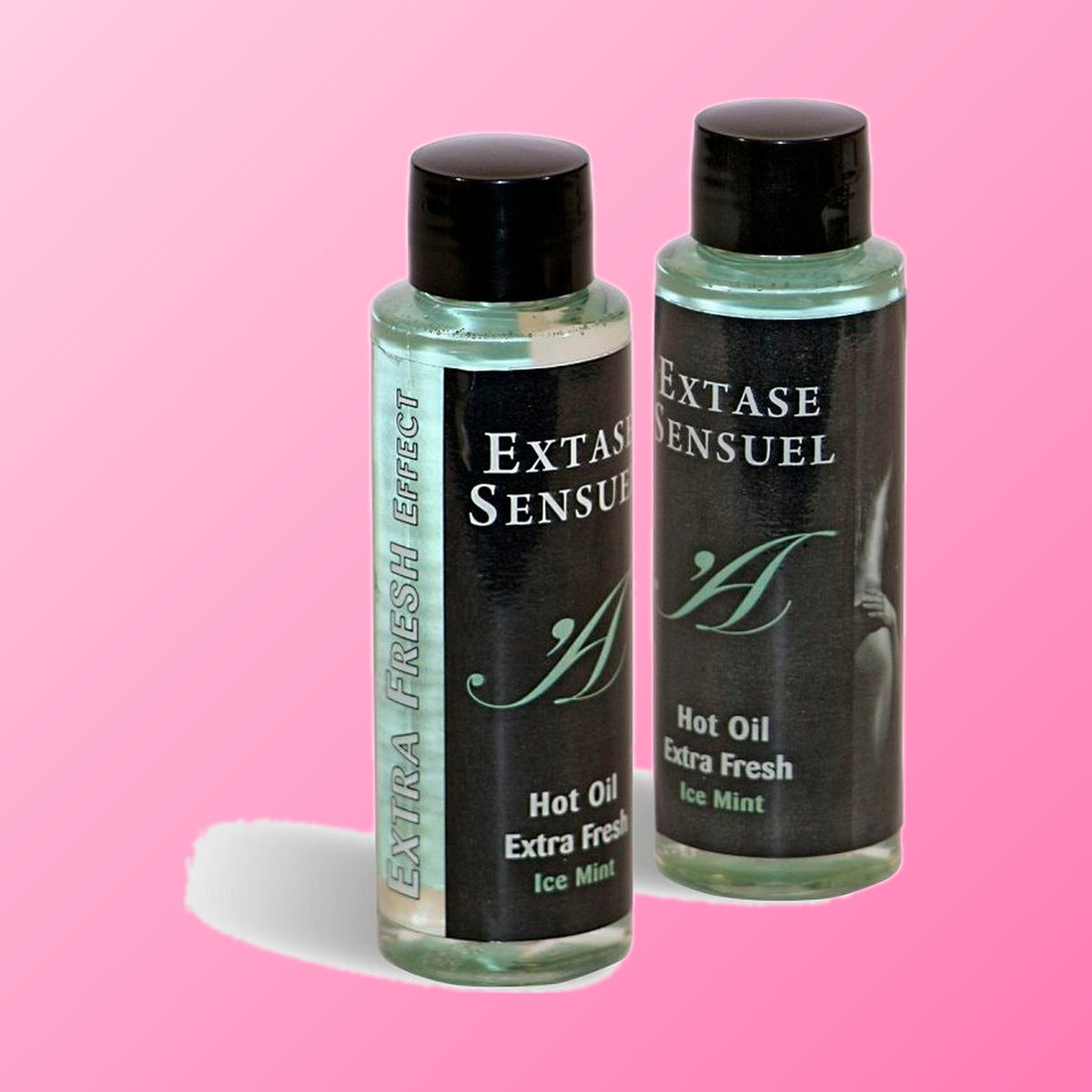 Extase Sensual – Huile de massage effet glace, menthe et eucalyptus (100 ml)