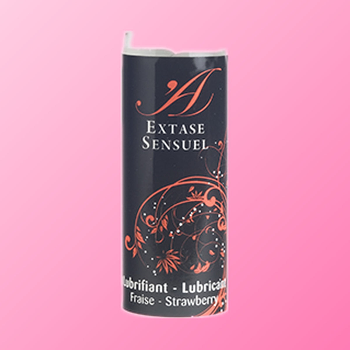 Extase Sensual – Lubrifiant de voyage fraise à base d'eau, 35 ml
