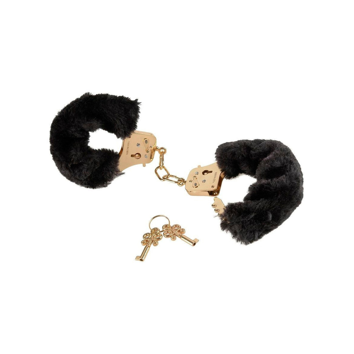 FFS Gold Deluxe Furry Cuffs