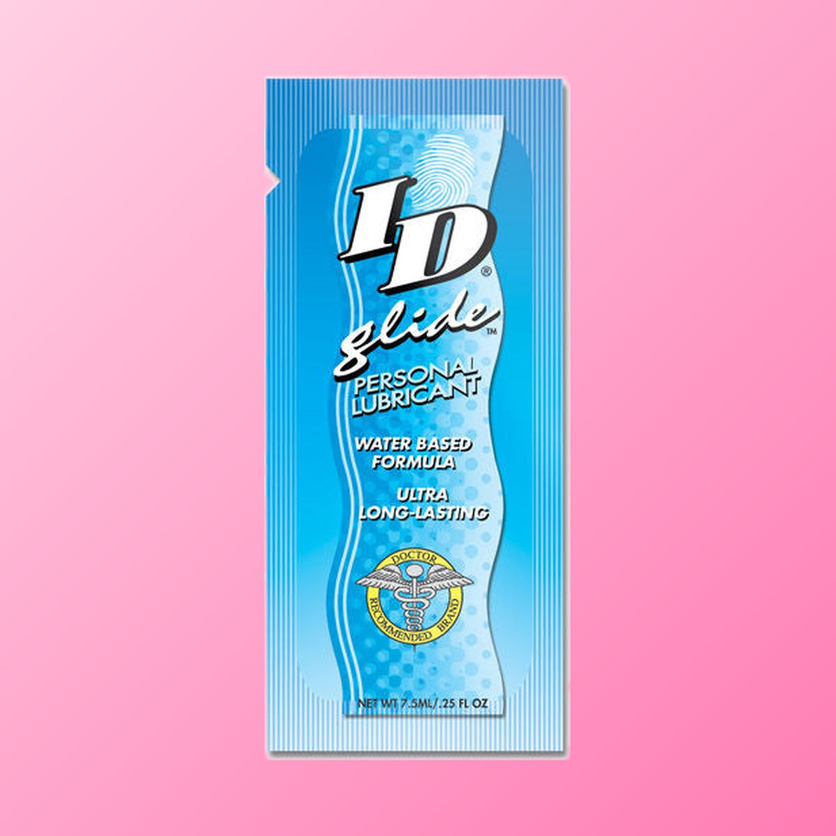 ID Glide – Lubrifiant à base d'eau, format nomade 7,5 ml