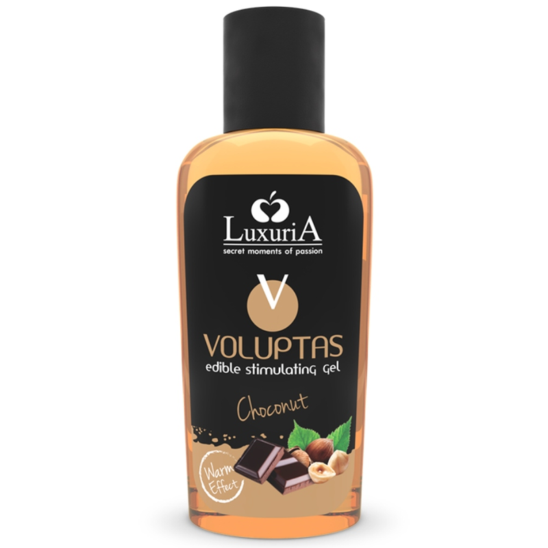 Intimateline Luxuria – Voluptas gel de massage comestible effet chauffant - choconut 100 ml