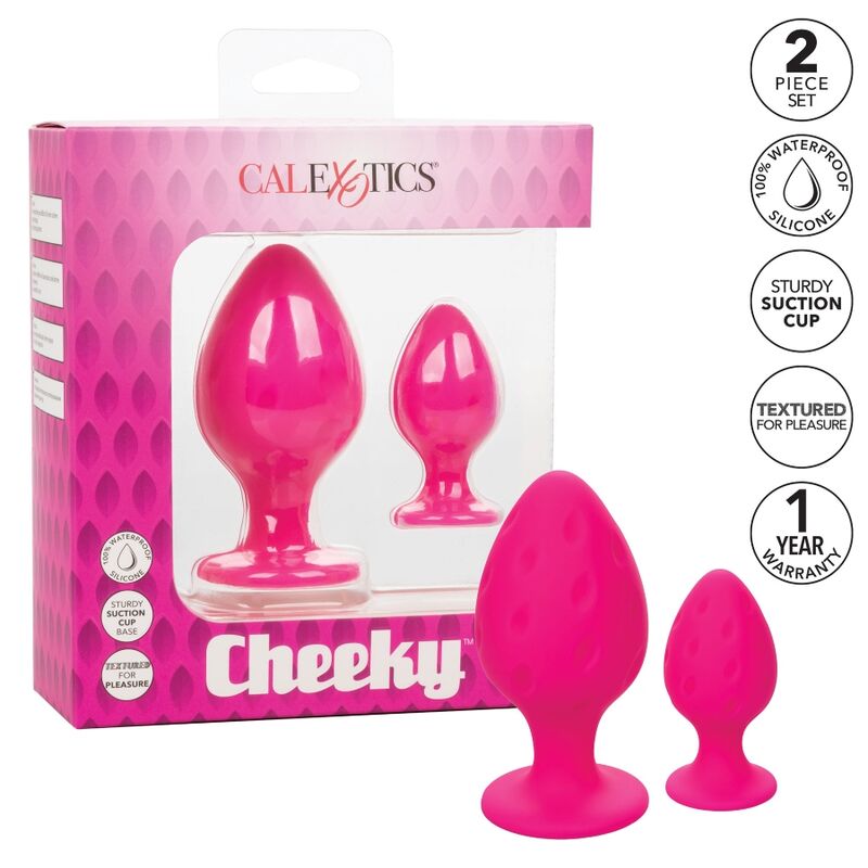 CALEXOTICS - CHEEKY ANAL PLUGS ROSA