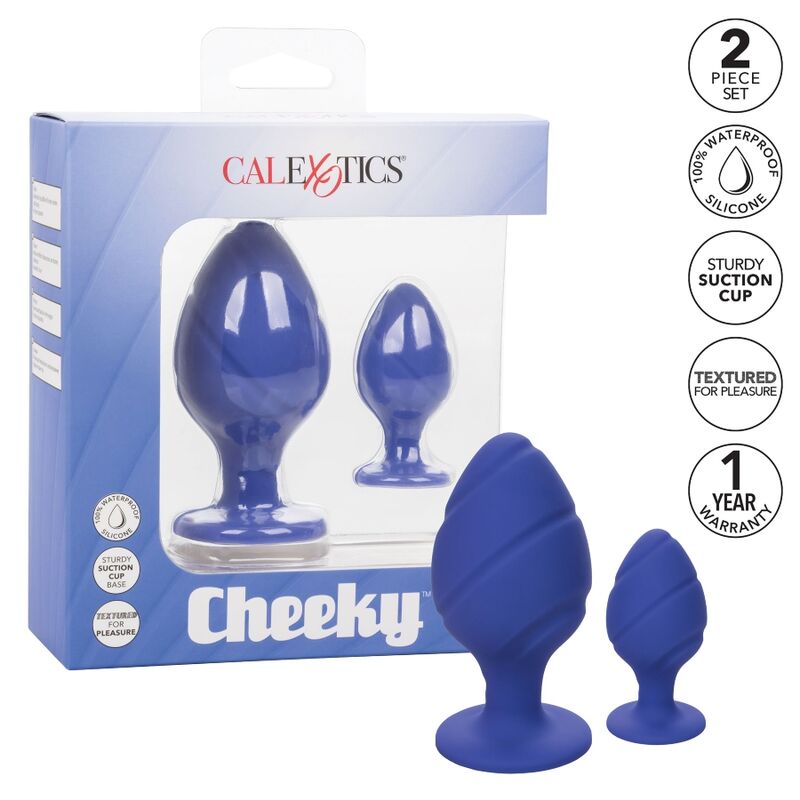 CALEXOTICS - CHEEKY ANAL PLUGS LILA