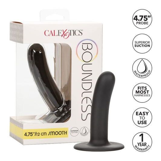 CALEXOTICS - BOUNDLESS DILDO LISO 12 CM COMPATIBLE WITH ARNÉS