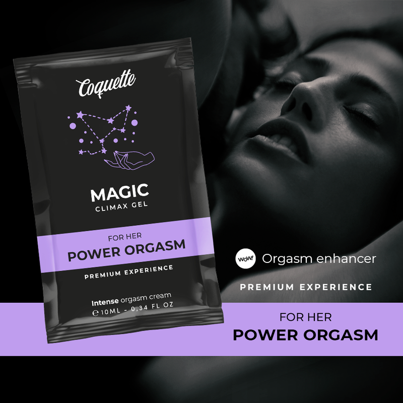 Coquette Chic Desire – Gel climax pocket magic pour son gel améliorant lorgasme 10 ml