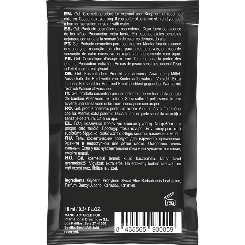 Coquette Chic Desire – Gel retardant pocket chronos pour lui 10 ml