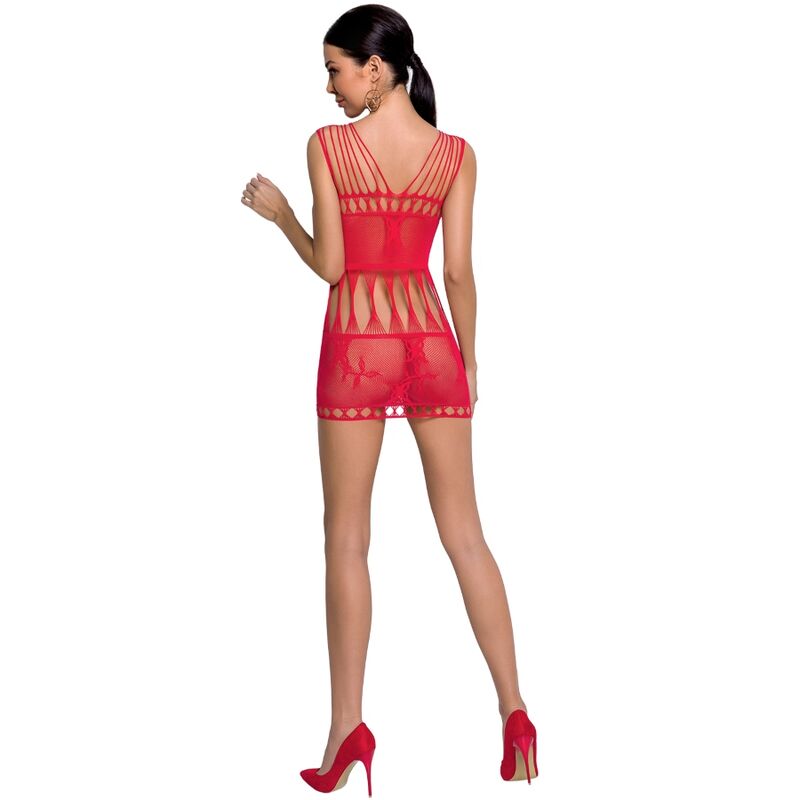 PASSION - WOMAN BS090 BODYSTOCKING ROSE TALLA ÚNICA