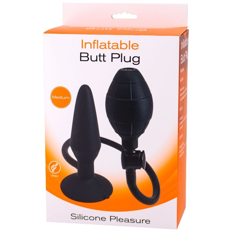 SEVEN CREATIONS - OPBLAASBARE ANALE PLUG TALLA M