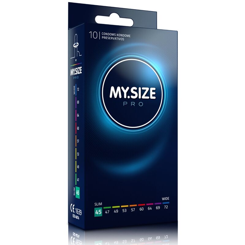 My Size – Pro preservatifs 45 mm 10 unités