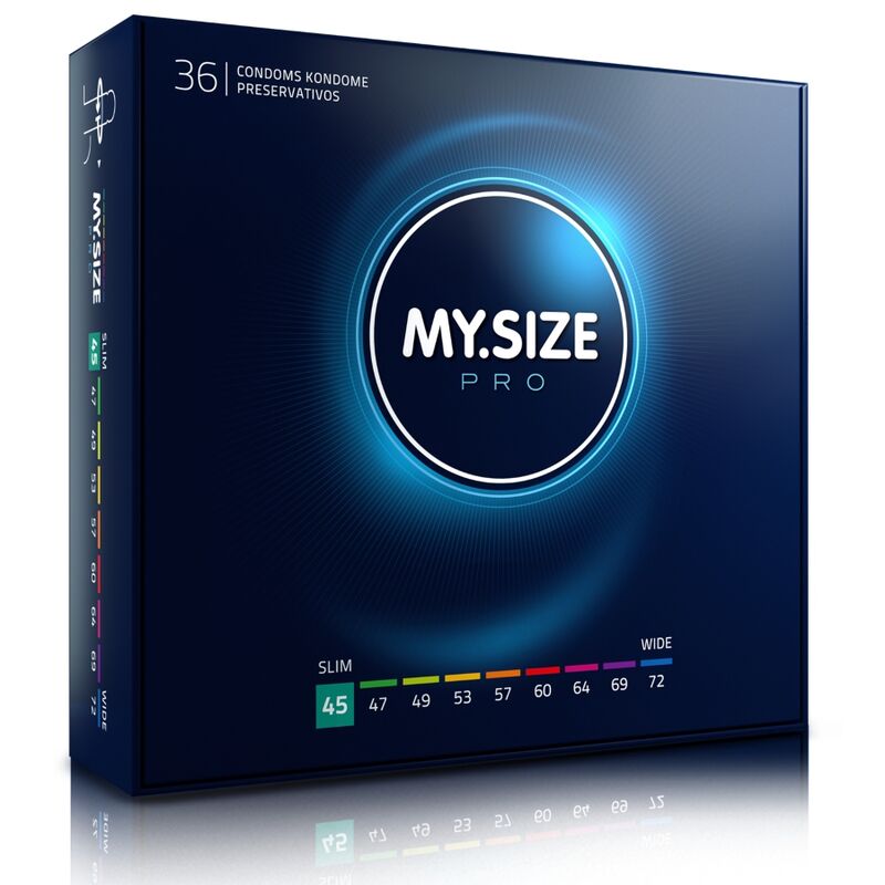 My Size – Pro préservatifs 45 mm 36 unités