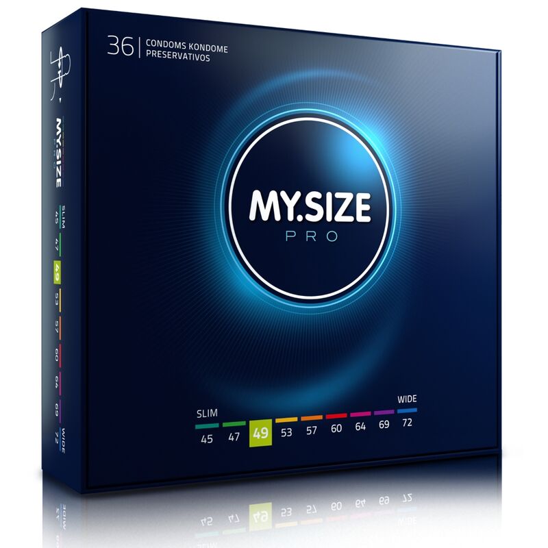 My Size – Pro préservatifs 49 mm 36 unités
