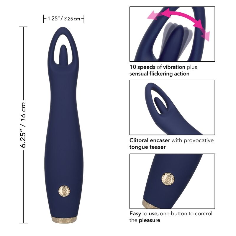 CALEXOTICS - CHIC JASMINE ESTIMULATOR 10 VELOCIDADES