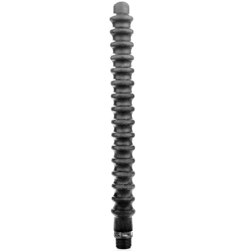 All Black – Douche anal mega ripple silicone 28,5 cm