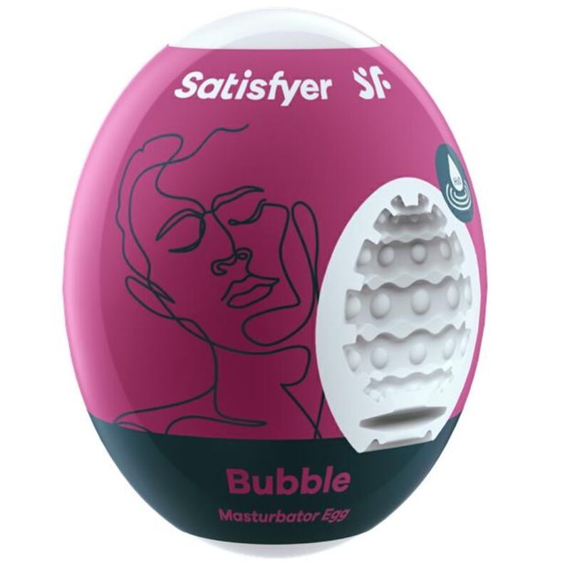 SATISFYER MASTURBATOR EGG BUBBLE
