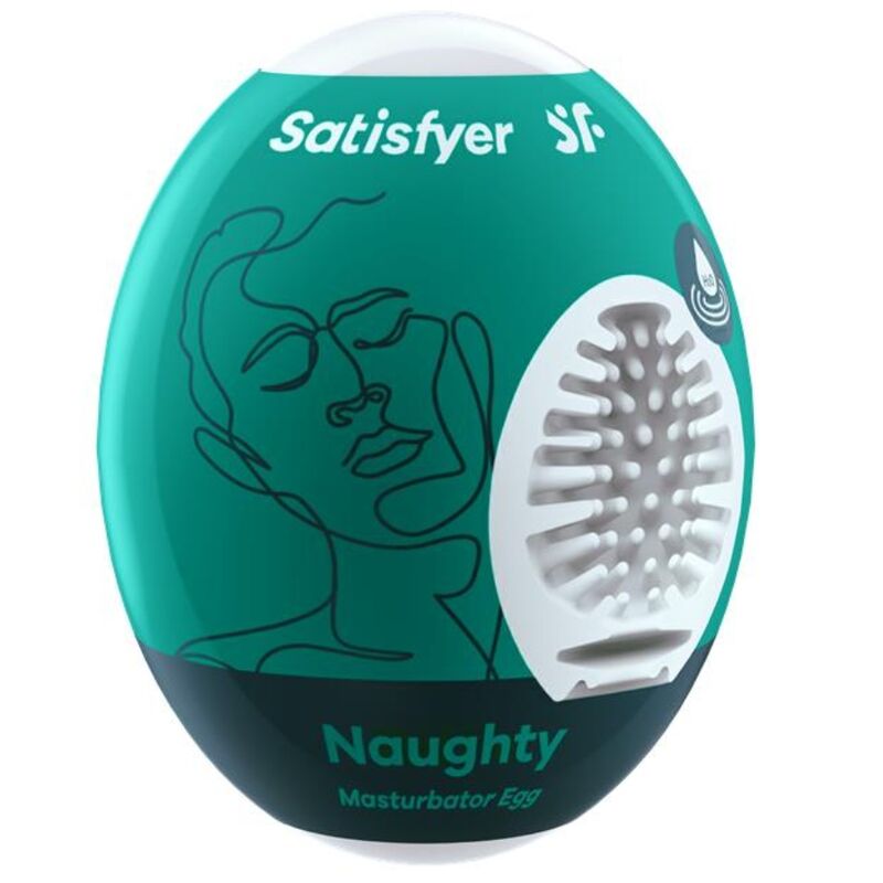 SATISFYER MASTURBATOR EGG NAUGHTY