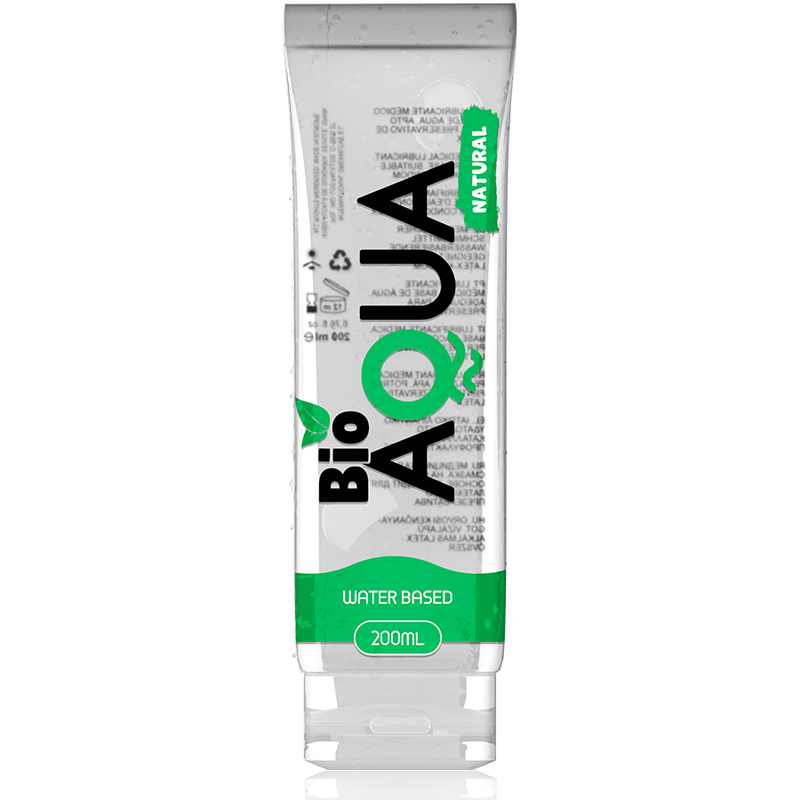 Bioaqua – Lubrifiant ingrédients naturels à base d'eau 200 ml