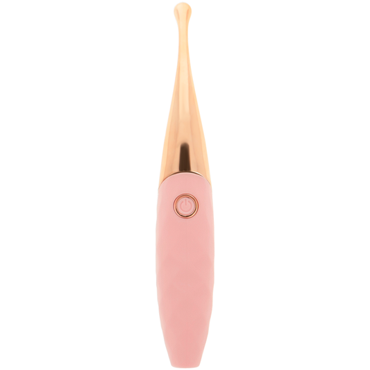 OHMAMA - RECHARGEABLE CLITORIS ESTIMULATOR 36 MODOS ROSA-PINKGOLD