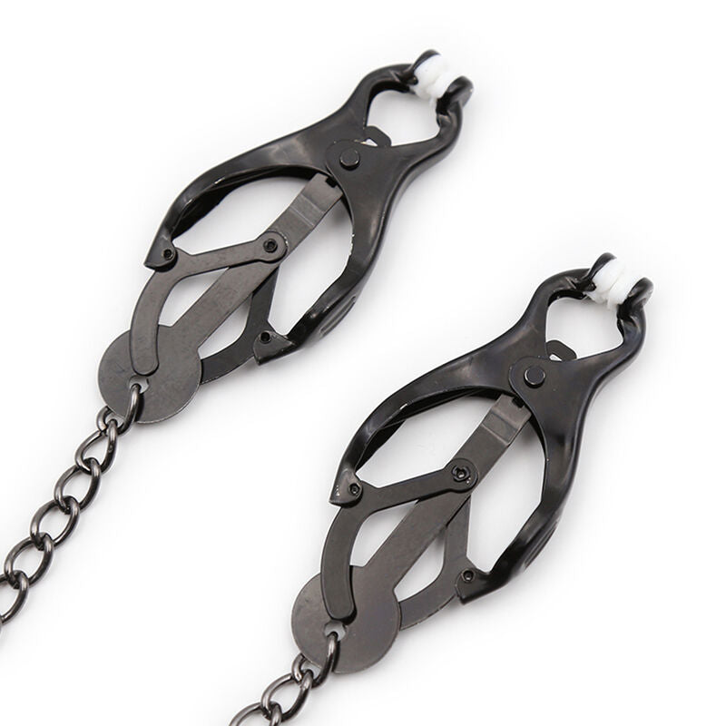 OHMAMA FETISH - PINZAS PEZONES JAPONEAS WITH CADENA NEGRA