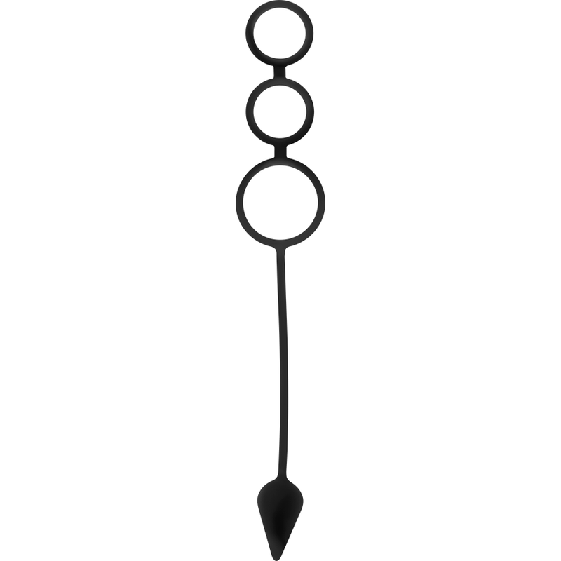 OHMAMA FETISH - ANILLOS EN PLUG SILICONA