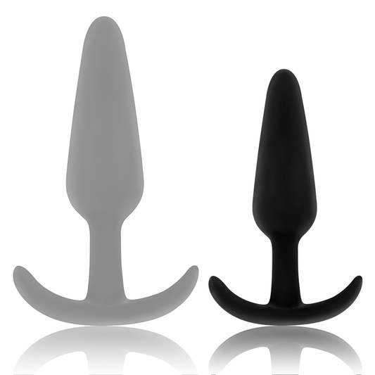 OHMAMA - SILICONE ANAL PLUG WITH ASA PEQUEÑO