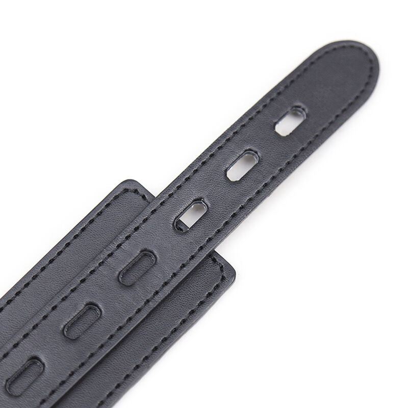 Ohmama Fetish – Collier de soumission avec 3 anneaux