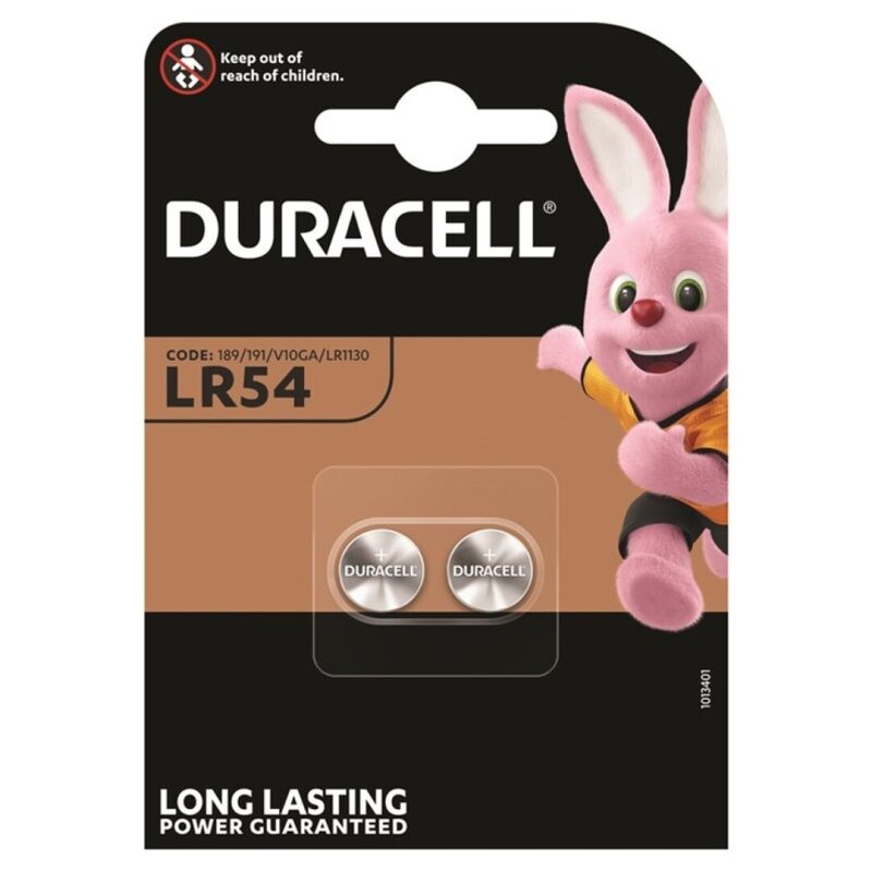 Duracell – Pile bouton alcaline lr54 lr1130 ag10 1,5v 2 unit?