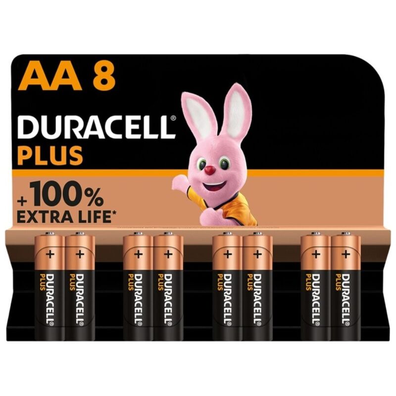 Duracell – Pile alcaline plus power 100 AA lr6 8 unit?