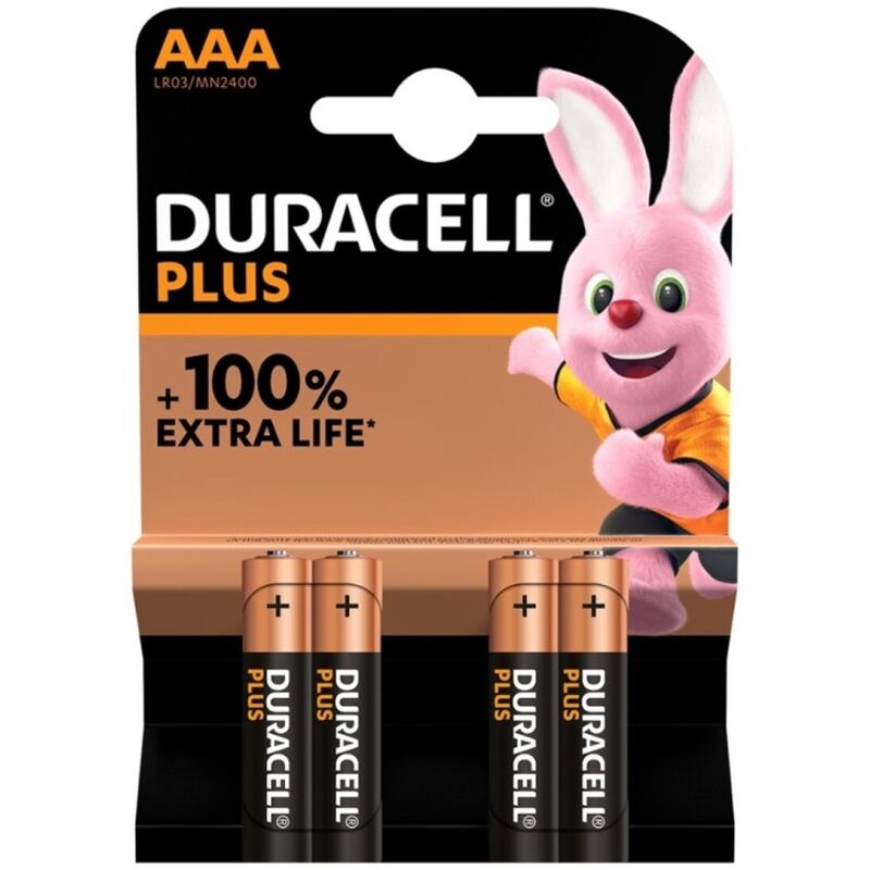 Duracell – Pile alcaline plus power 100 AAA lr03 4 unit?